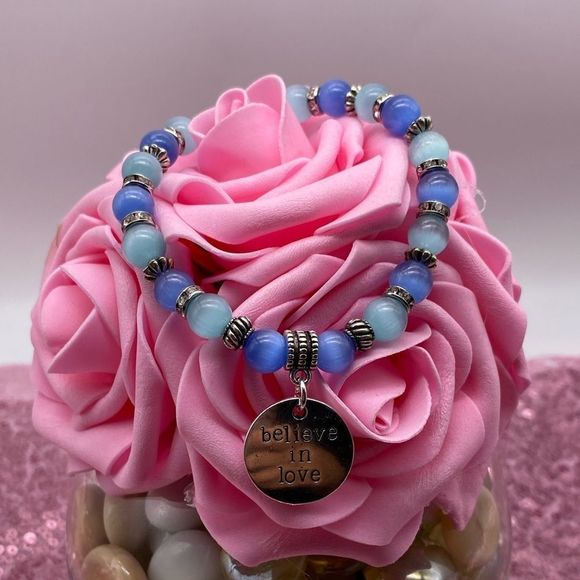 Handmade by BG Jewelry - Believe in Love Bracelet